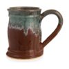 20oz Handmade Barrel Coffee Mug – Crafted in the USA (Chestnut & Sage)